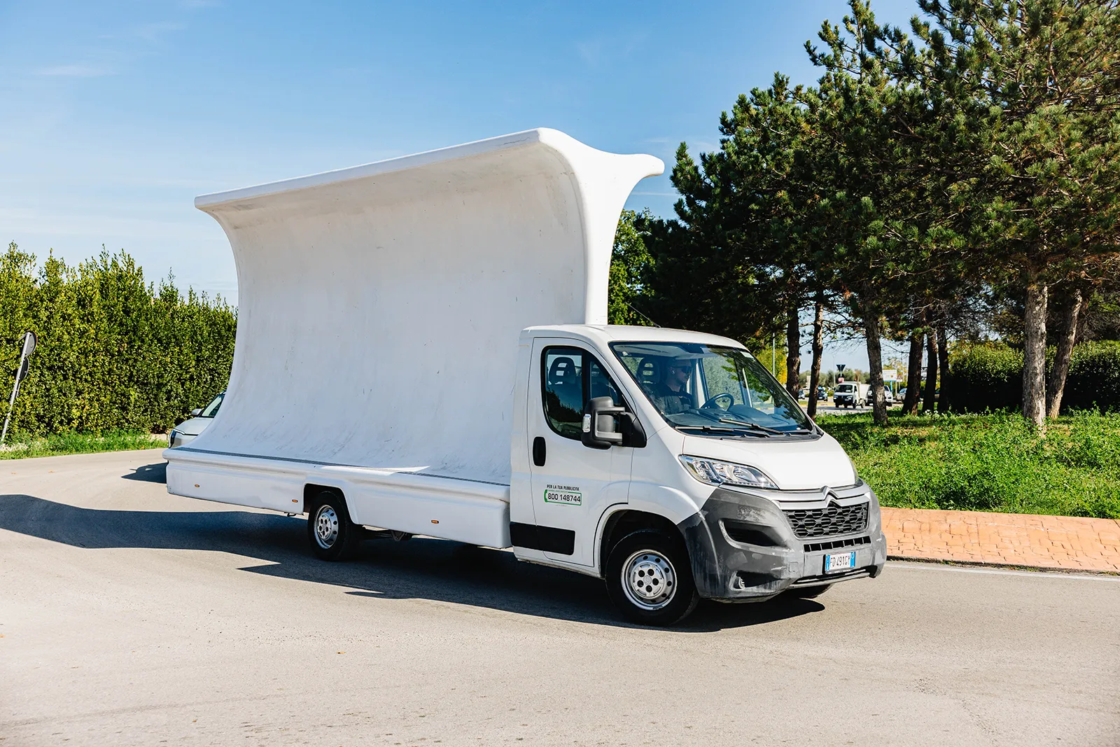 Camion Vela Pubblicitario